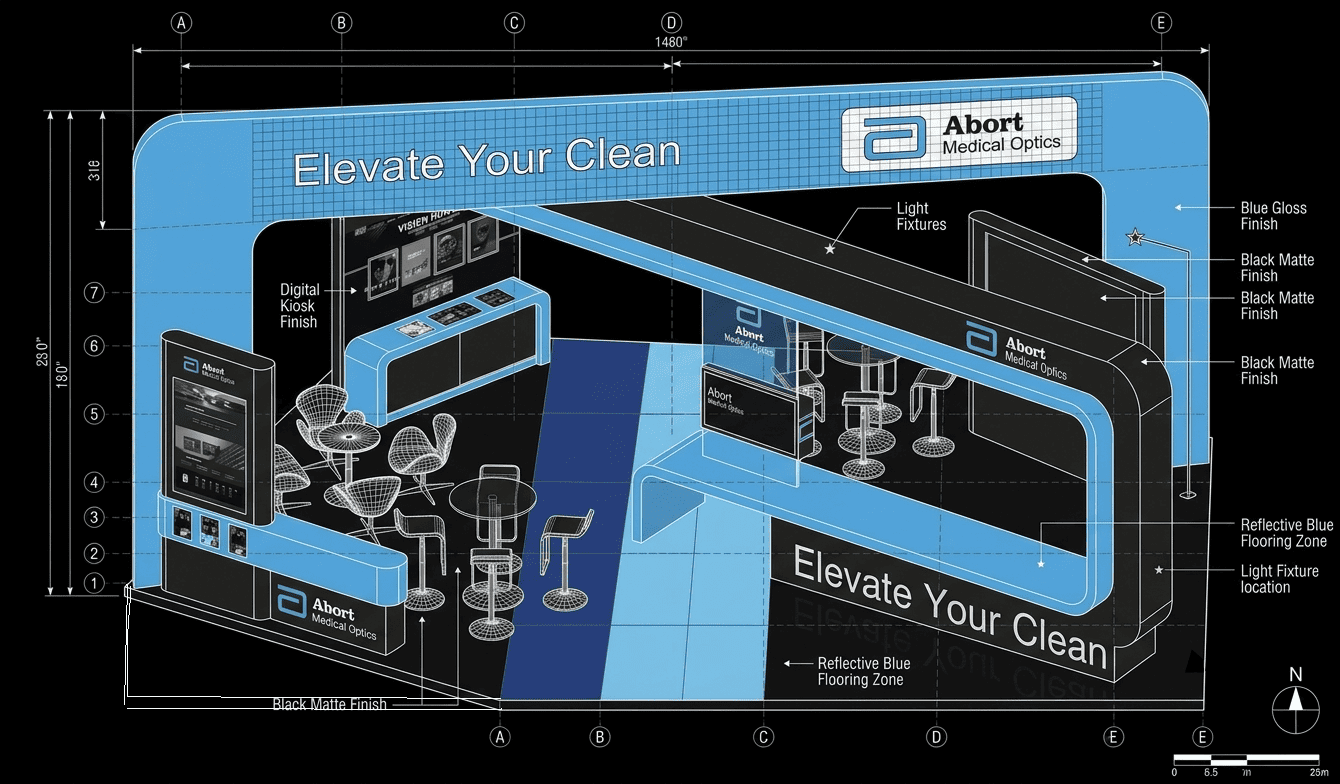 20′ x 30′ ISSA Show 2025 Custom Booth Concept