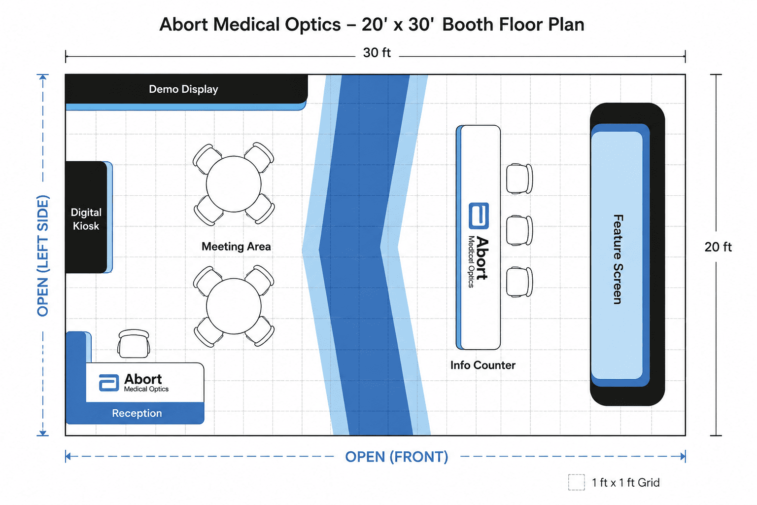20′ x 30′ ISSA Show 2025 Custom Booth Concept