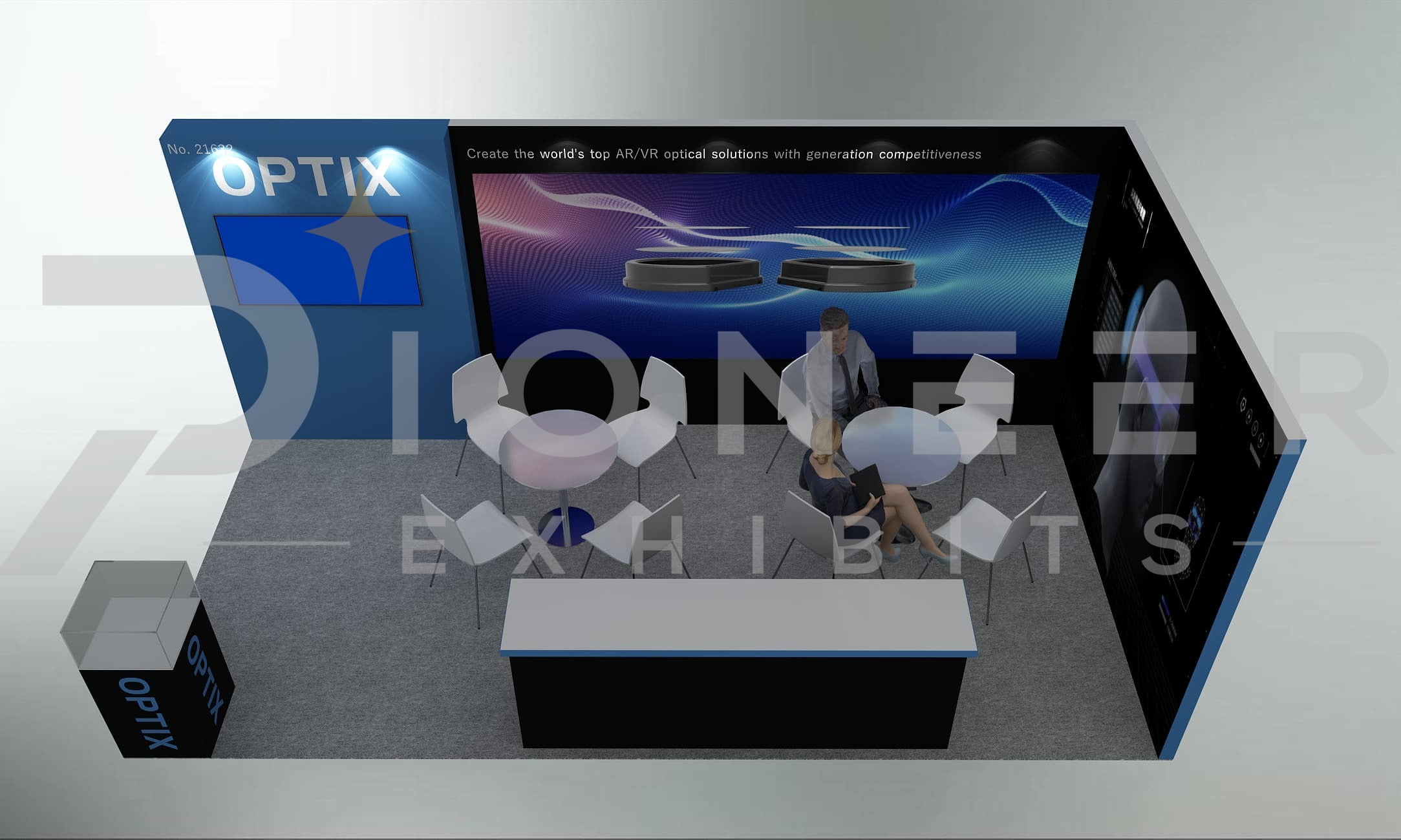 10′ x 20′  Booth at CES 2025 Las Vegas