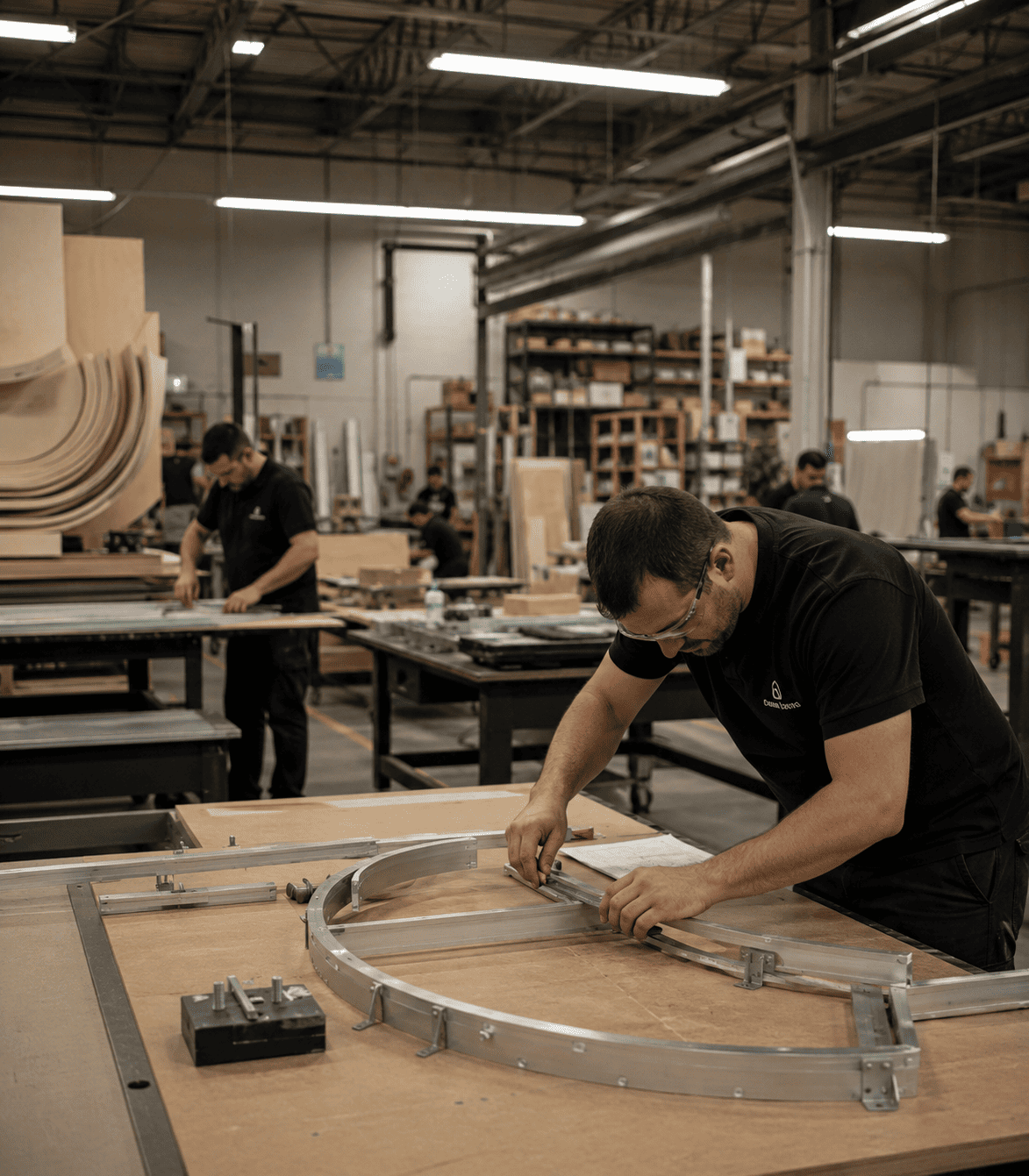 In-house manufacturing facility