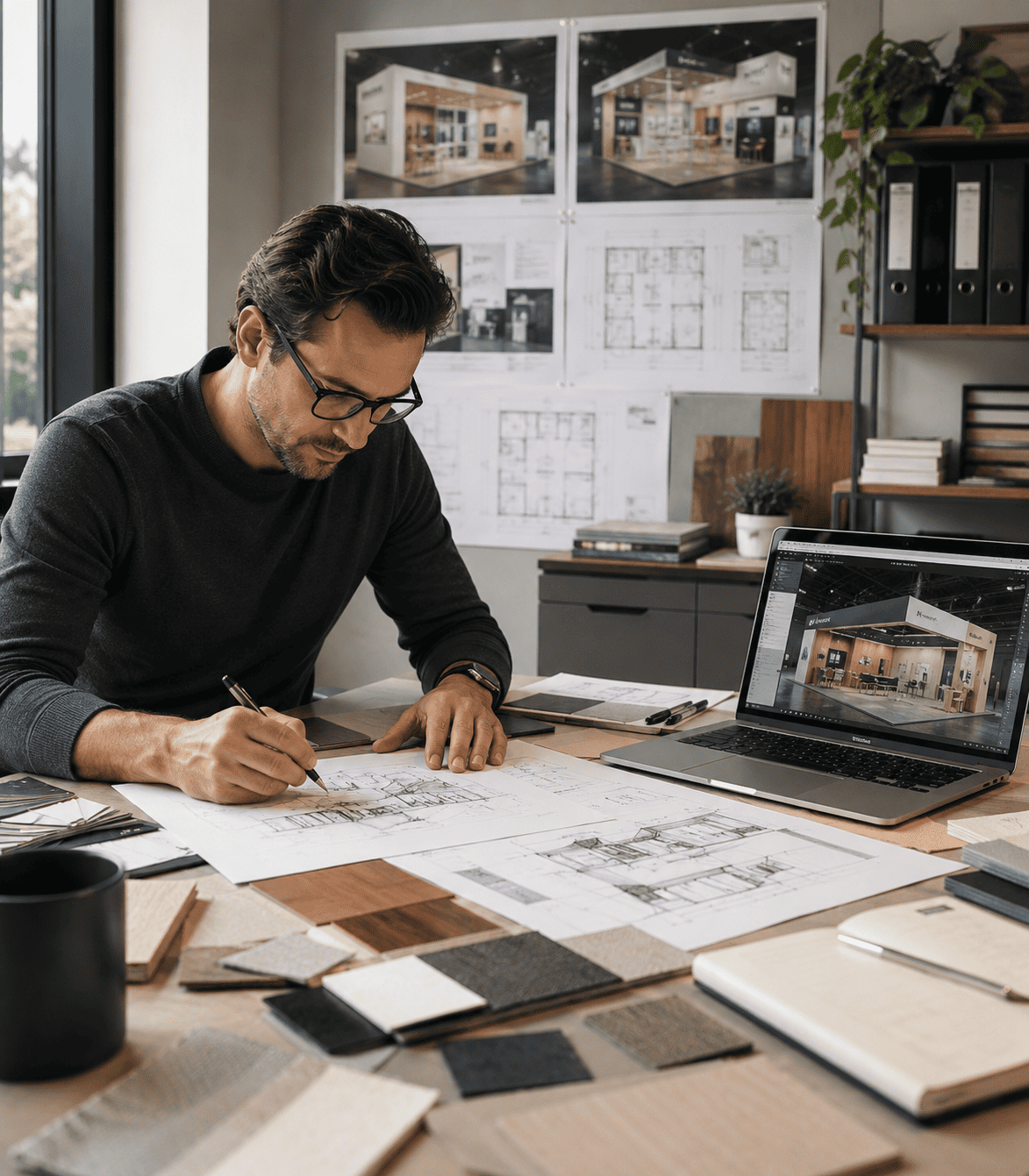 Booth design process
