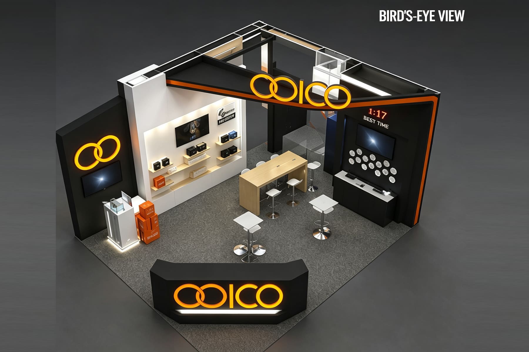 20′ x 20′ Island Booth at CES 2025
