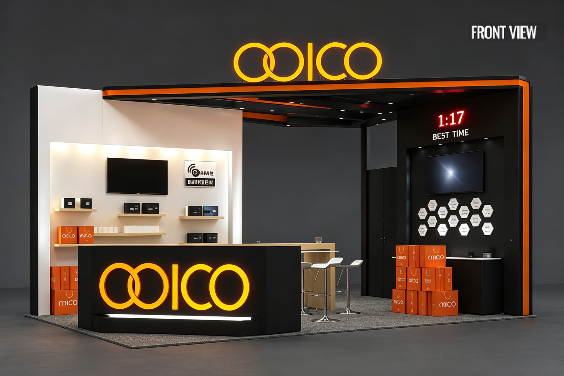 20′ x 20′ Island Booth at CES 2025
