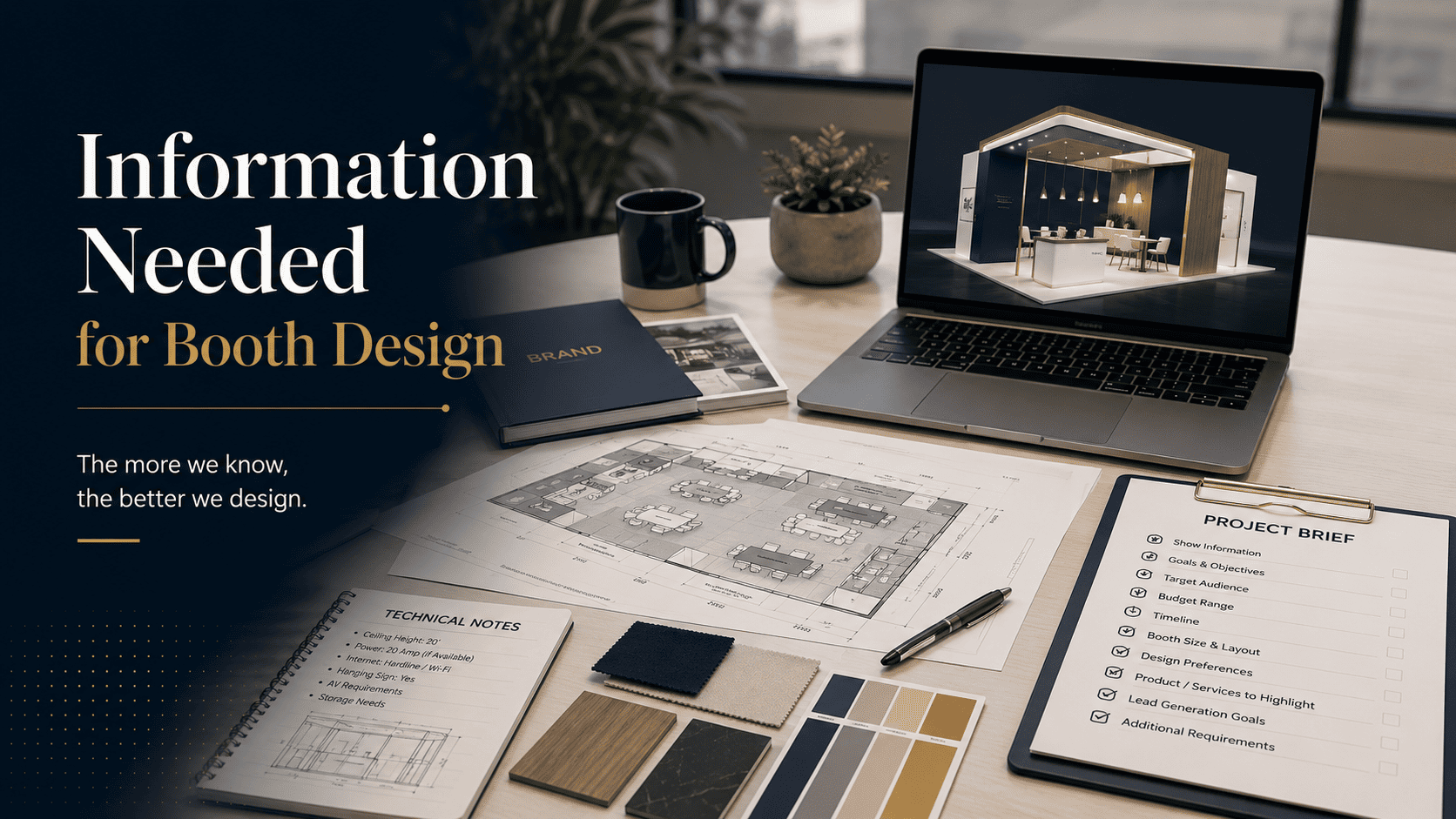 What Information Should I Give My Trade Show Booth Builder?