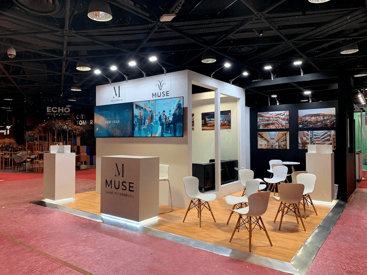 20’x20’ MUSE Booth Design for Cosmoprof North America 2025